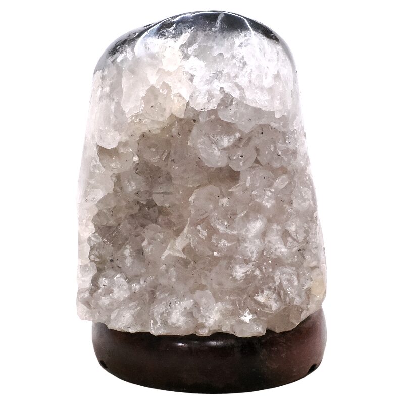 2.8kg Crystal Quartz River Agate Lamp - White LED Bulb T3167 3 Crystal Quartz River Agate Lamp - White LED Bulb T3167 | Crystal Factory