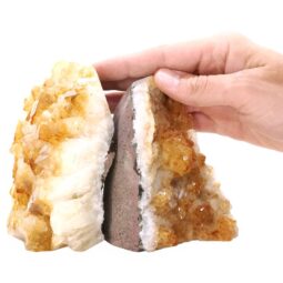 1.5kg Citrine Cluster Specimen Set 2 Pieces X386 5 Citrine Cluster Specimen Set 2 Pieces X386 | Crystal Factory