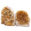 1.6kg Citrine Cluster Specimen Set 2 Pieces X387 1 Citrine Cluster Specimen Set 2 Pieces X387 | Crystal Factory
