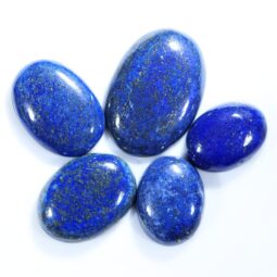 37.87grams Lapis Lazuli Cabochon Stones Parcel 5 Pieces B792 | Crystal Factory