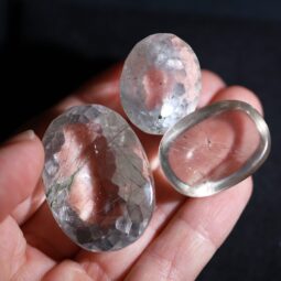Natural Clear Quartz Mixed Gemstones Parcel 3 Pieces B798 | Crystal Factory