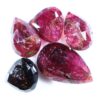 Natural Tourmaline Pear Faceted Crystal Stones Parcel 6pieces B791 | Crystal Factory