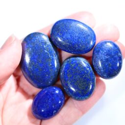 37.87grams Lapis Lazuli Cabochon Stones Parcel 5 Pieces B792 | Crystal Factory