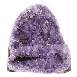 Amethyst Polished Crystal Geode Specimen R619 | Crystal Factory
