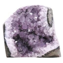 Amethyst Polished Crystal Geode Specimen R624 | Crystal Factory