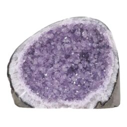 Amethyst Polished Crystal Geode Specimen R625 | Crystal Factory