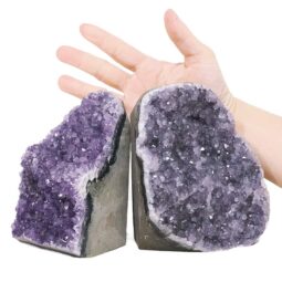 2.91kg Amethyst Polished Crystal Geode Specimen Set 2 Pieces X419 5 Amethyst Polished Crystal Geode Specimen Set 2 Pieces X419 | Crystal Factory