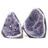 2.76kg Amethyst Polished Crystal Geode Specimen Set 2 Pieces X423 2 Amethyst Polished Crystal Geode Specimen Set 2 Pieces X423 | Crystal Factory