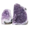 3.43kg Amethyst Polished Crystal Geode Specimen Set 2 Pieces X424 2 Amethyst Polished Crystal Geode Specimen Set 2 Pieces X424 | Crystal Factory