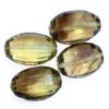 Bi Colour Citrine Faceted Beads Parcel - 4 Pieces B813 | Crystal Factory
