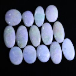 Burmese Lavender Jadeite Cabochon Stones Parcel B838 | Crystal Factory