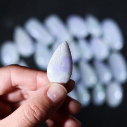 Burmese Lavender Jadeite Cabochon Stones Parcel B839 | Crystal Factory