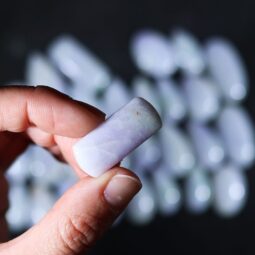 Burmese Lavender Jadeite Cabochon Stones Parcel B839 | Crystal Factory