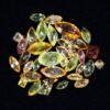Citrine Faceted Crystal Tiny Stones Parcel B823 | Crystal Factory