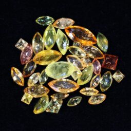 Citrine Faceted Crystal Tiny Stones Parcel B823 | Crystal Factory