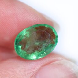 Fluorite Oval Faceted Gemstone B811 | Crystal Factory
