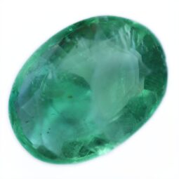 Fluorite Oval Faceted Gemstone B811 | Crystal Factory