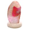 2.4kg Pink Agate Crystal Lamp with Marble Base - Purple LED - K1239 2 Pink Agate Crystal Lamp with Marble Base - Purple LED - K1239 | Crystal Factory