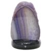 3.2kg Purple Agate Crystal Lamp with Marble Base - Purple LED - K1256 1 Purple Agate Crystal Lamp with Marble Base - Purple LED - K1256 | Crystal Factory