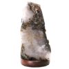 Crystal Quartz River Agate Lamp - White LED Bulb K1264 | Crystal Factory