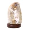 4.2kg Crystal Quartz River Agate Lamp - White LED Bulb K1266 2 Crystal Quartz River Agate Lamp - White LED Bulb K1266 | Crystal Factory