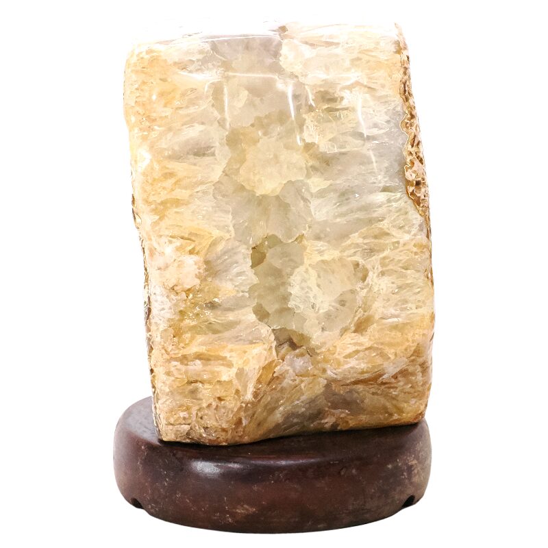 3.5kg Crystal Quartz River Agate Lamp - White LED Bulb K1272 3 Crystal Quartz River Agate Lamp - White LED Bulb K1272 | Crystal Factory