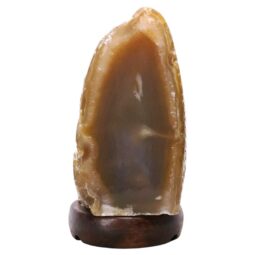 Crystal Quartz River Agate Lamp - White LED Bulb K1292 | Crystal Factory