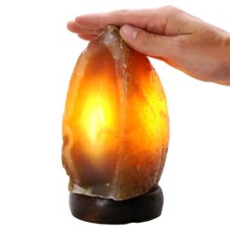 2.4kg Crystal Quartz River Agate Lamp - White LED Bulb K1292 6 Crystal Quartz River Agate Lamp - White LED Bulb K1292 | Crystal Factory