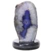 3kg Purple Agate Crystal Lamp with Marble Base - Puple LED - K1309 2 Purple Agate Crystal Lamp with Marble Base - Puple LED - K1309 | Crystal Factory