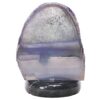 4.3kg Purple Agate Crystal Lamp with Marble Base - Puple LED - K1310 2 Purple Agate Crystal Lamp with Marble Base - Puple LED - K1310 | Crystal Factory