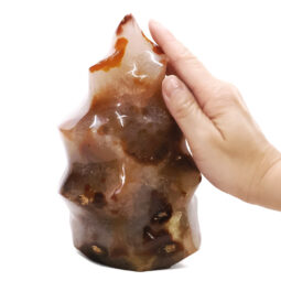 1.68kg Madagascar Carnelian Crystal Flame T3188 | Crystal Factory
