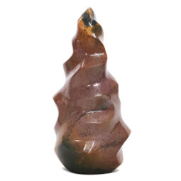 Madagascar Ocean Jasper Crystal Flame T3190 | Crystal Factory