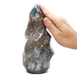 Madagascar Ocean Jasper Crystal Flame T3192 | Crystal Factory