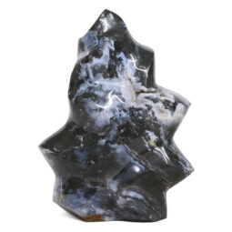 Madagascar Ocean Jasper Crystal Flame T3193 | Crystal Factory