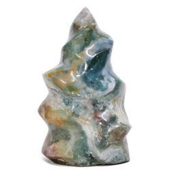 Madagascar Ocean Jasper Crystal Flame T3200 | Crystal Factory