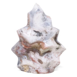 Madagascar Ocean Jasper Crystal Flame T3201 | Crystal Factory