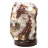 Crystal Quartz River Agate Lamp - White LED Bulb N2325 | Crystal Factory