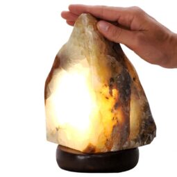 3.4kg Crystal Quartz River Agate Lamp - White LED Bulb N2326 6 Crystal Quartz River Agate Lamp - White LED Bulb N2326 | Crystal Factory