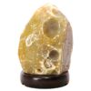 Crystal Quartz River Agate Lamp - White LED Bulb N2333 | Crystal Factory