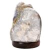 3.9kg Crystal Quartz River Agate Lamp - White LED Bulb N2335 2 Crystal Quartz River Agate Lamp - White LED Bulb N2335 | Crystal Factory