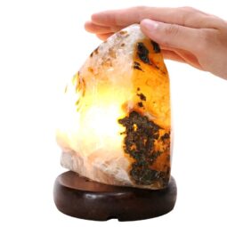 2.7kg Crystal Quartz River Agate Lamp - White LED Bulb N2342 6 Crystal Quartz River Agate Lamp - White LED Bulb N2342 | Crystal Factory
