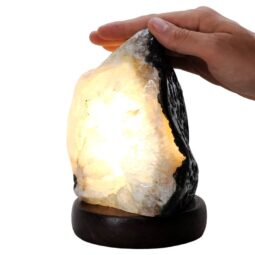 2.6kg Crystal Quartz River Agate Lamp - White LED Bulb N2343 6 Crystal Quartz River Agate Lamp - White LED Bulb N2343 | Crystal Factory