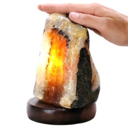 2.8kg Crystal Quartz River Agate Lamp - White LED Bulb N2344 6 Crystal Quartz River Agate Lamp - White LED Bulb N2344 | Crystal Factory