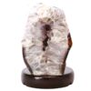 Crystal Quartz River Agate Lamp - White LED Bulb N2349 | Crystal Factory