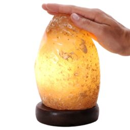 3.6kg Crystal Quartz River Agate Lamp - White LED Bulb N2352 6 Crystal Quartz River Agate Lamp - White LED Bulb N2352 | Crystal Factory