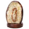 2kg Crystal Quartz River Agate Lamp - White LED Bulb N2355 1 Crystal Quartz River Agate Lamp - White LED Bulb N2355 | Crystal Factory
