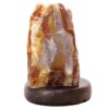 Crystal Quartz River Agate Lamp - White LED Bulb N2357 | Crystal Factory