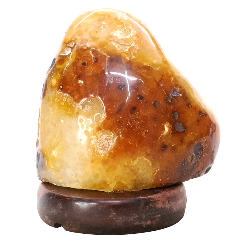 2.6kg Crystal Quartz River Agate Lamp - White LED Bulb N2359 3 Crystal Quartz River Agate Lamp - White LED Bulb N2359 | Crystal Factory