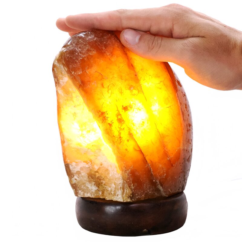 2.2kg Crystal Quartz River Agate Lamp - White LED Bulb N2364 4 Crystal Quartz River Agate Lamp - White LED Bulb N2364 | Crystal Factory