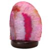 3.5kg Pink Agate Crystal Lamp with Wooden Base - Purple LED - N2377 2 Pink Agate Crystal Lamp with Wooden Base - Purple LED - N2377 | Crystal Factory